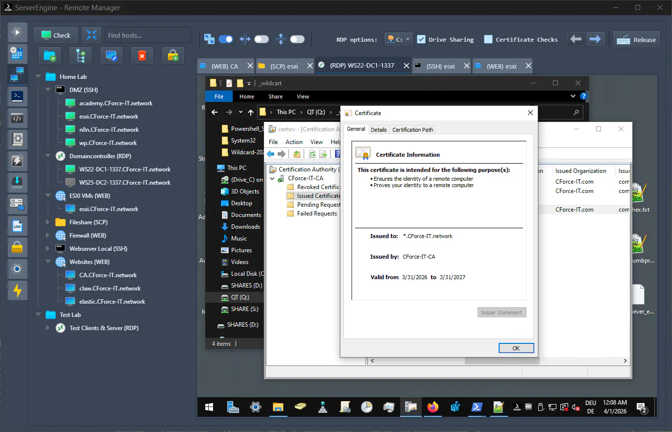 ServerEngine Remote Desktop Manager